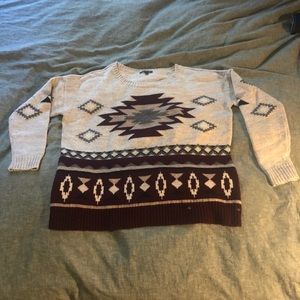 American Eagle Aztec Sweater